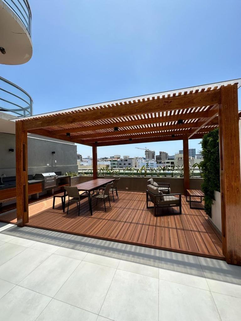 Duplex Vintage En El Corazon De Miraflores Lima Exterior foto